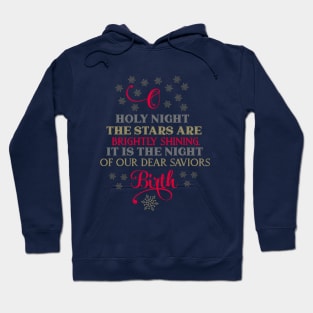 O holy night the stars Hoodie